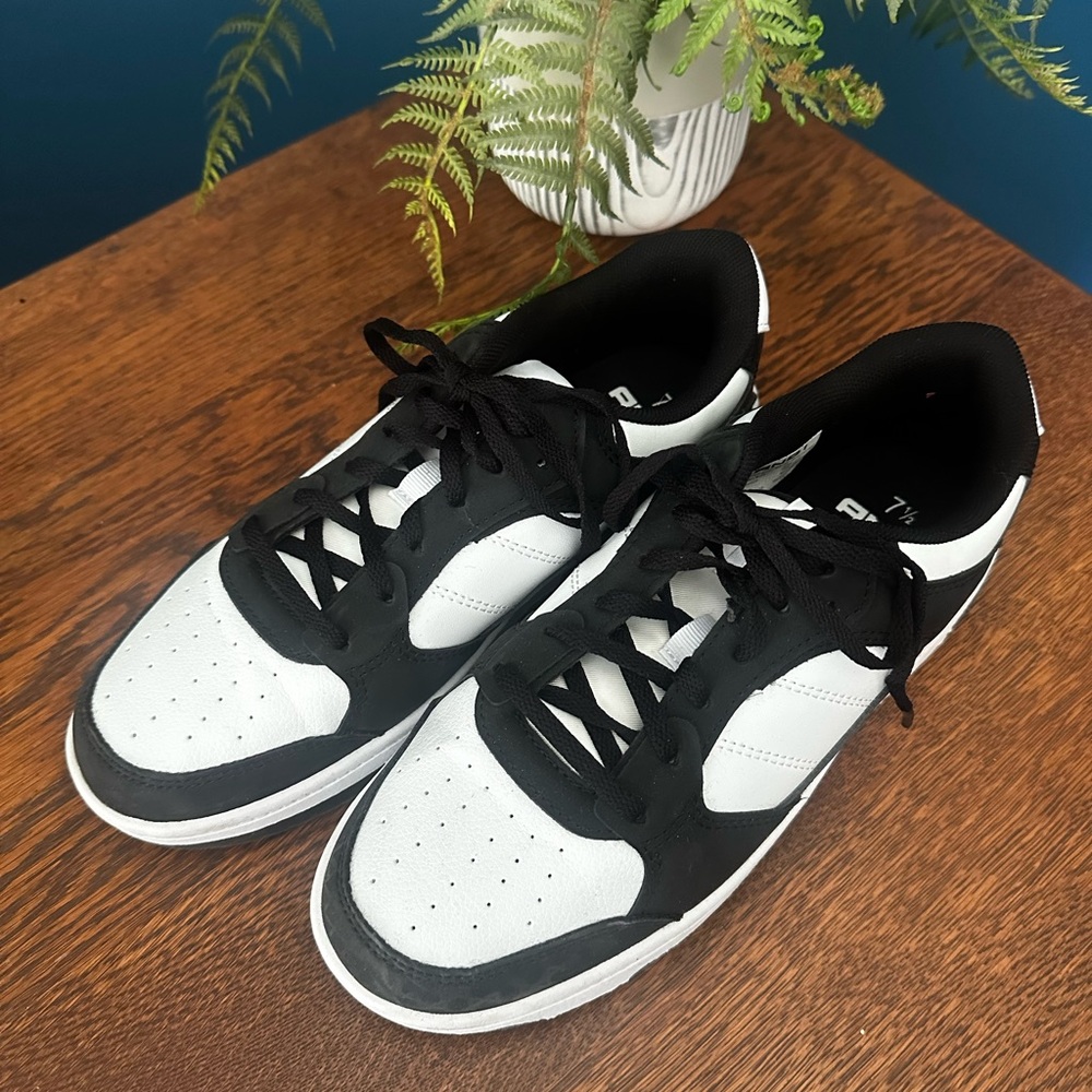 Black and White Sneakers